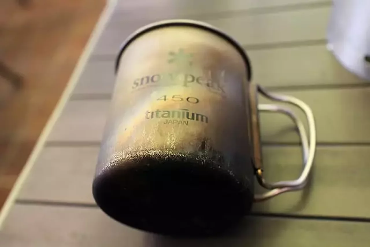 スノーピーク チタンシングルマグ450