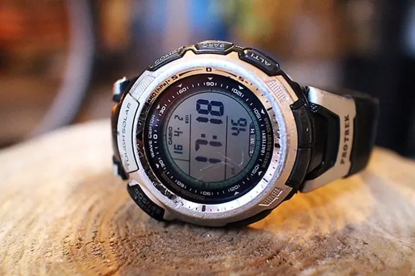 カシオ プロトレック 自分の位置を直ぐにチェック