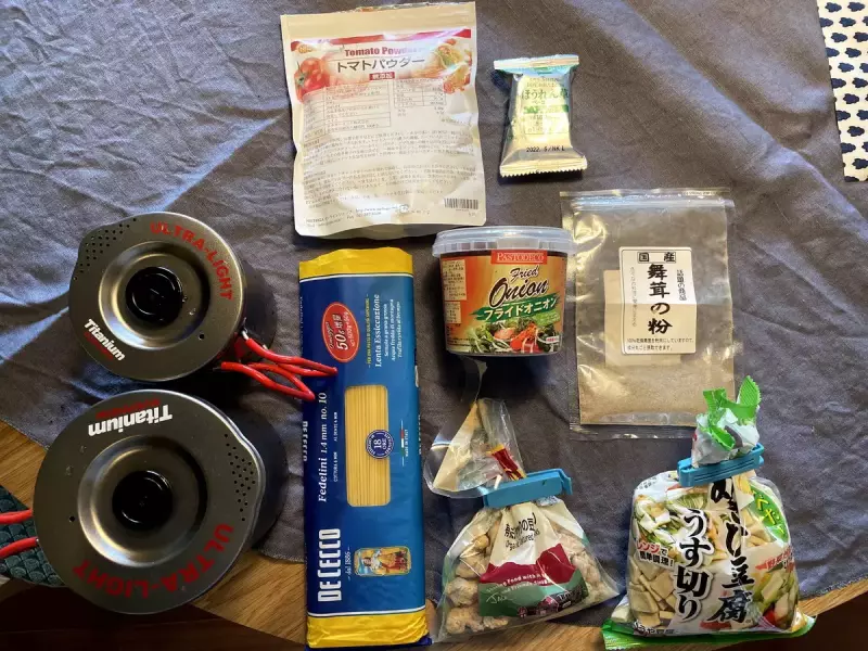 エバニュー チタンパスタもクッカー 食材