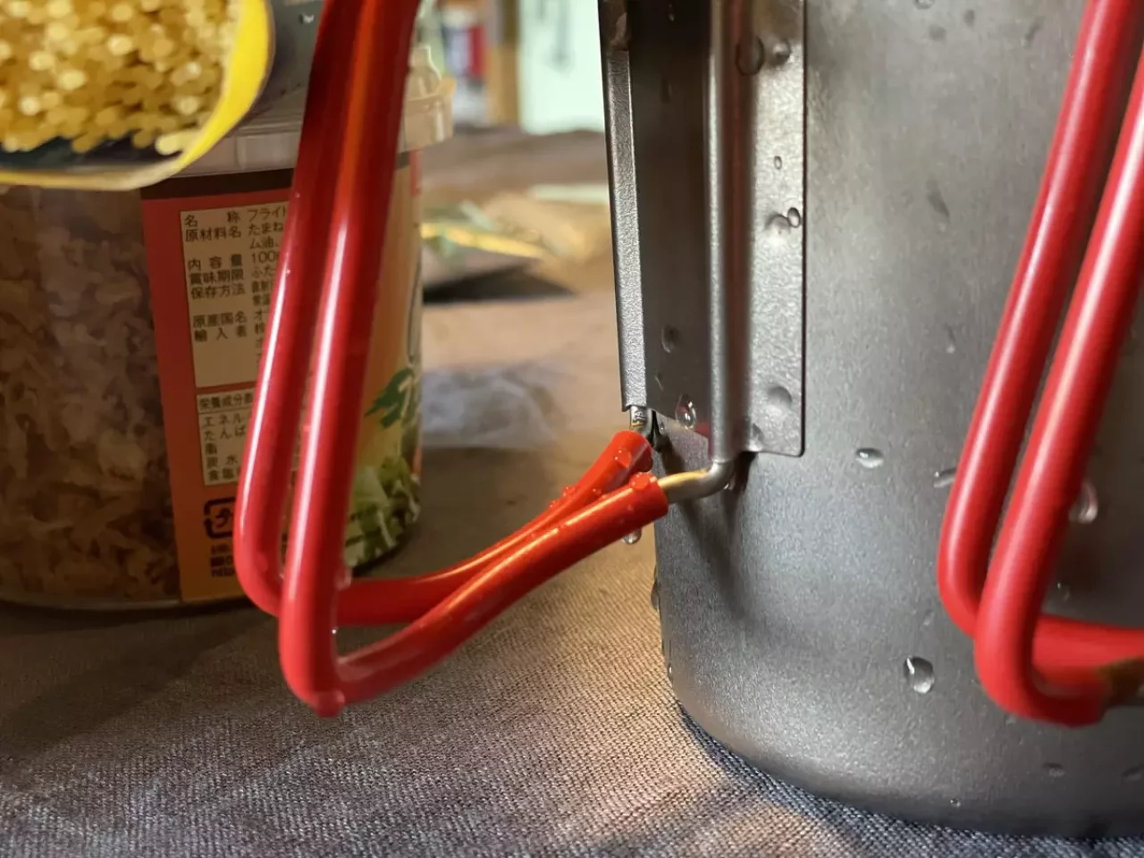 エバニュー チタンパスタもクッカー 取っ手