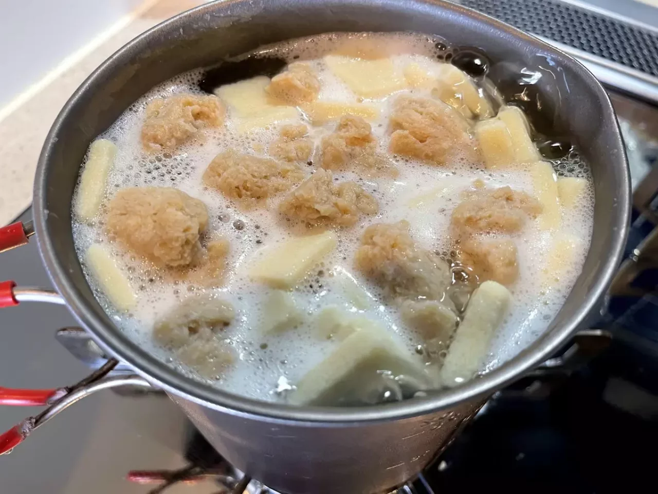 エバニュー チタンパスタもクッカー レシピ