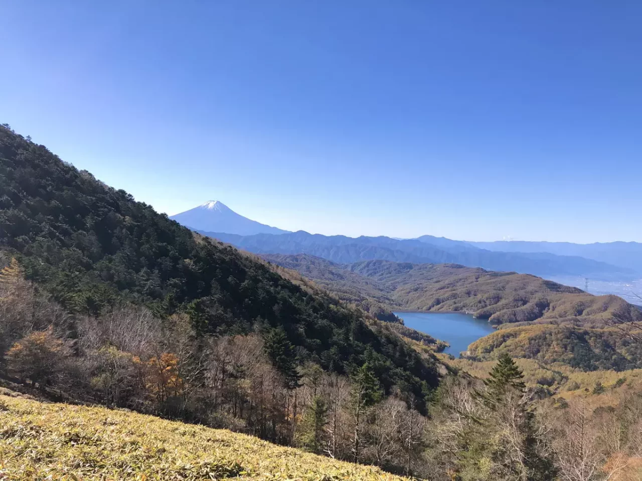 大菩薩嶺からの雄大な景色