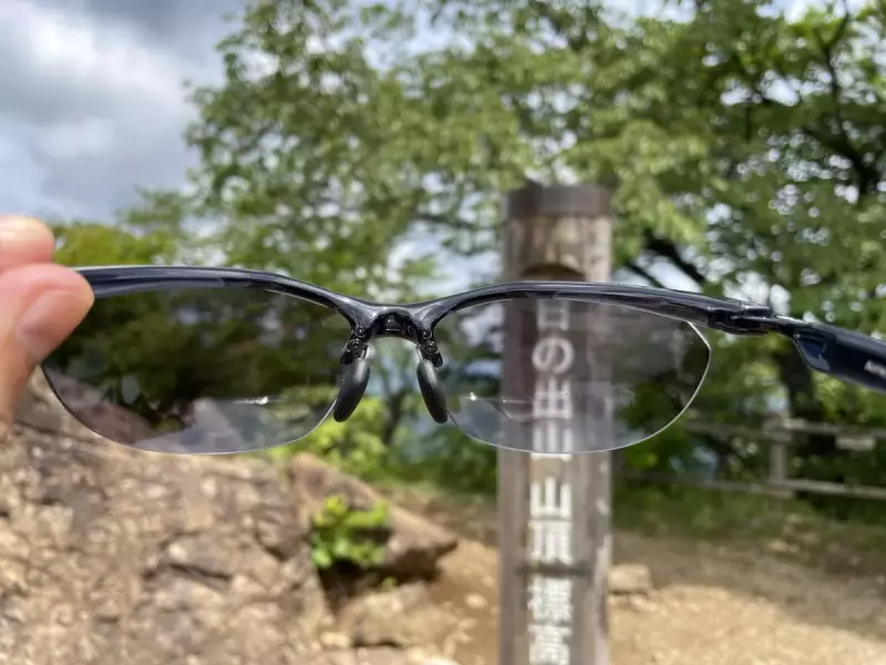 サングラス 軽量 登山 ノーズパッド