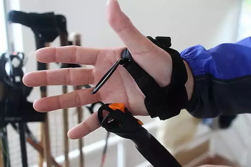 トレッキングポール『グイデッティ PLUME』のグリップ