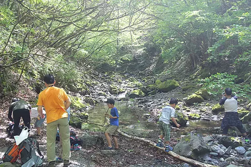 百尋の滝 子供とハイキング