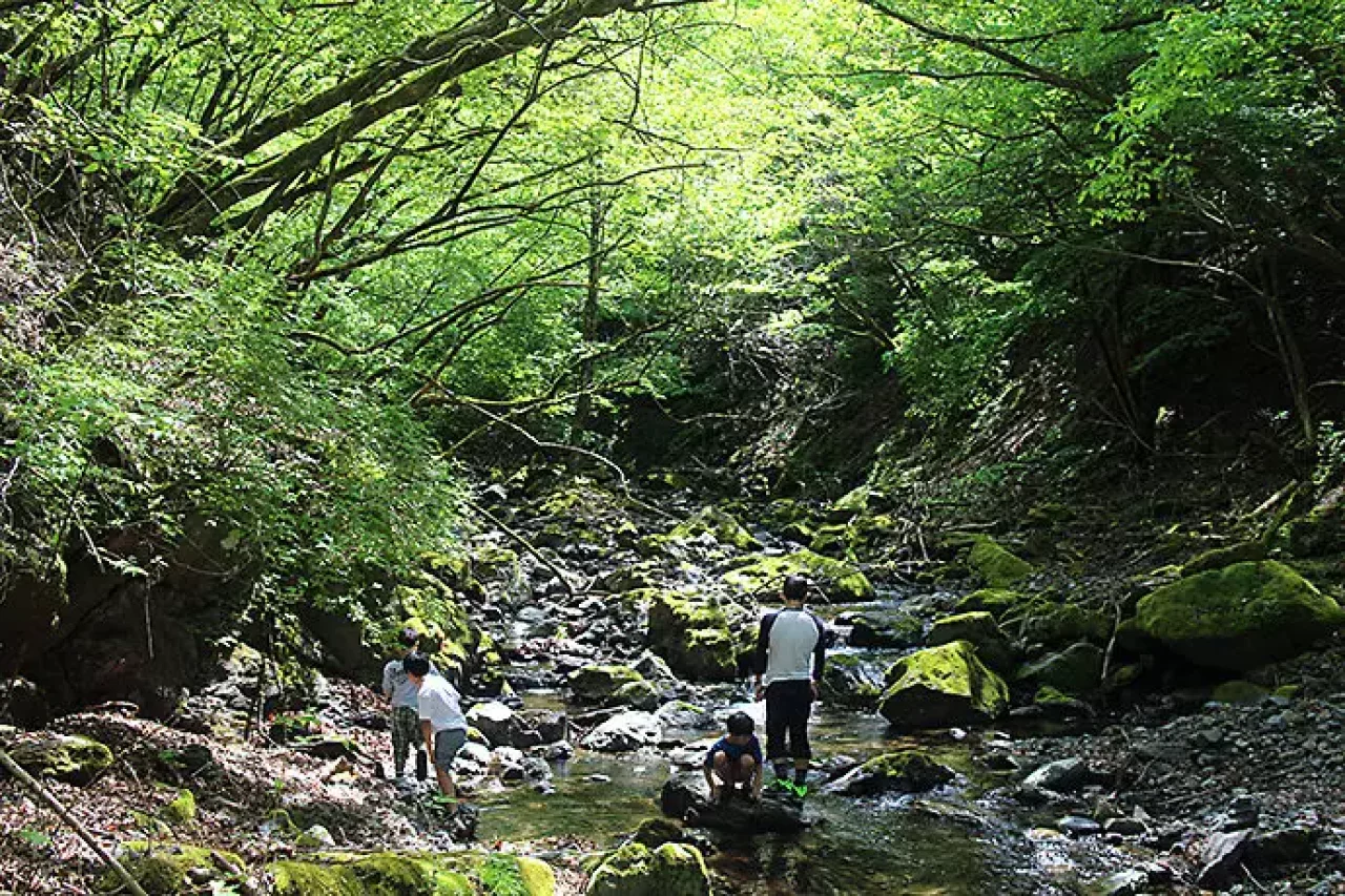 百尋の滝 子供とハイキング