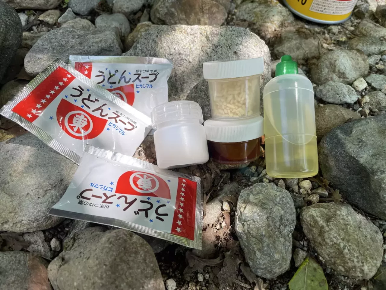 登山用調味料入れ