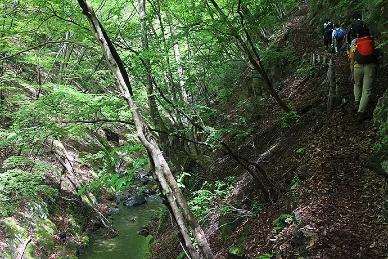 百尋の滝 子供とハイキング