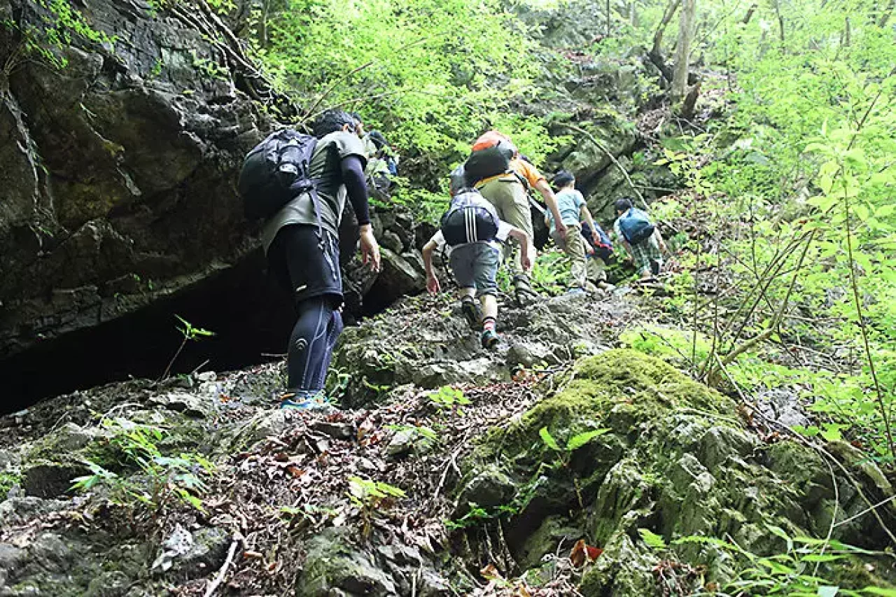 百尋の滝 子供とハイキング