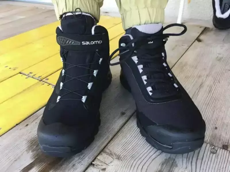 サロモン 冬 アウトドアシューズ