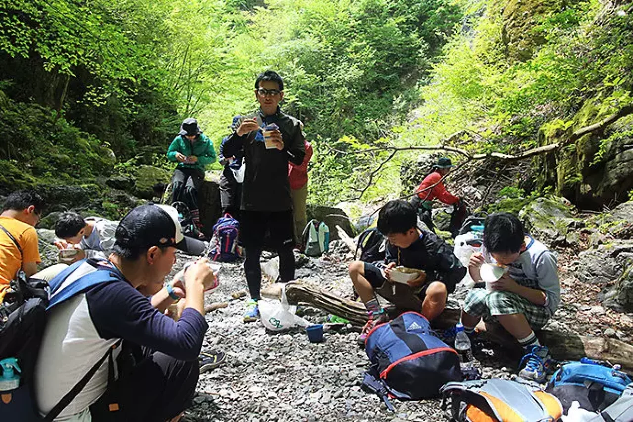 百尋の滝 子供とハイキング