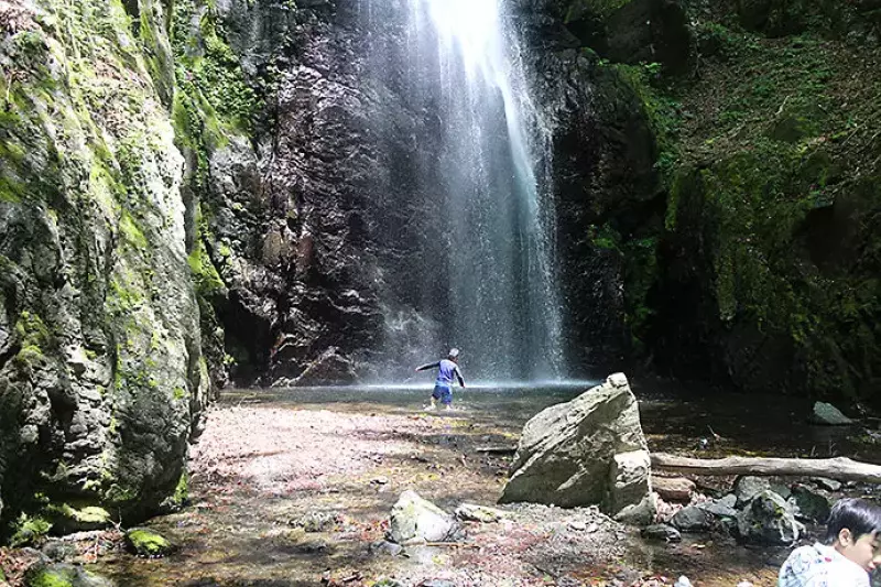 百尋の滝 子供とハイキング
