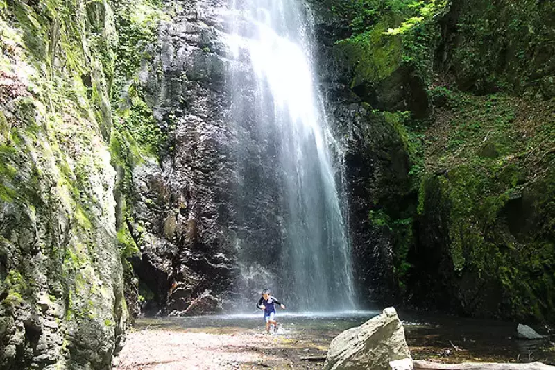 百尋の滝 子供とハイキング