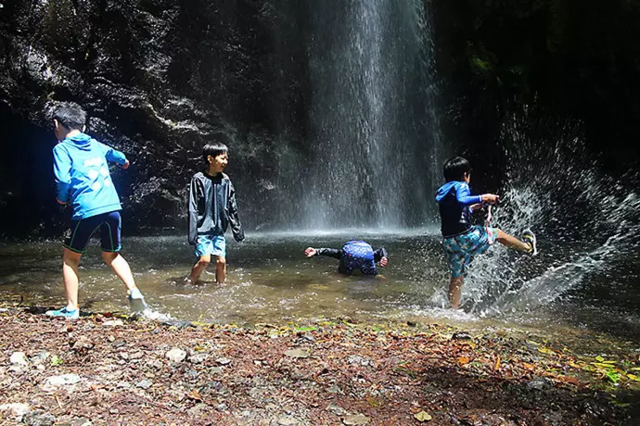 百尋の滝 子供とハイキング