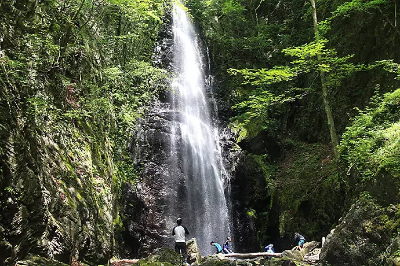 百尋の滝 子供とハイキング