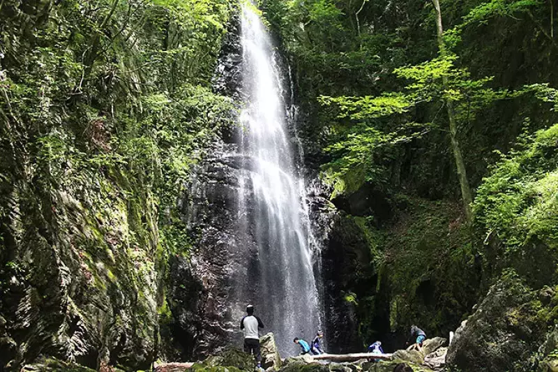 百尋の滝 子供とハイキング