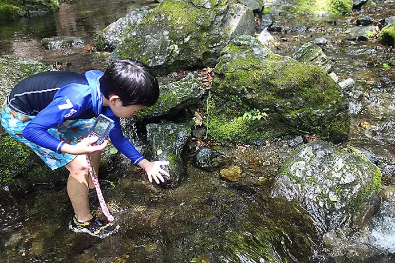 百尋の滝 子供とハイキング