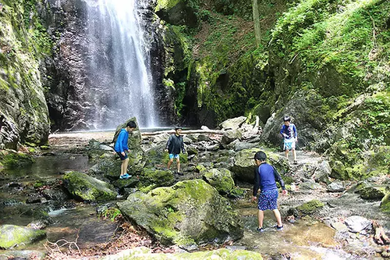 百尋の滝 子供とハイキング