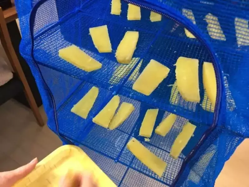 行動食の干し芋の作り方