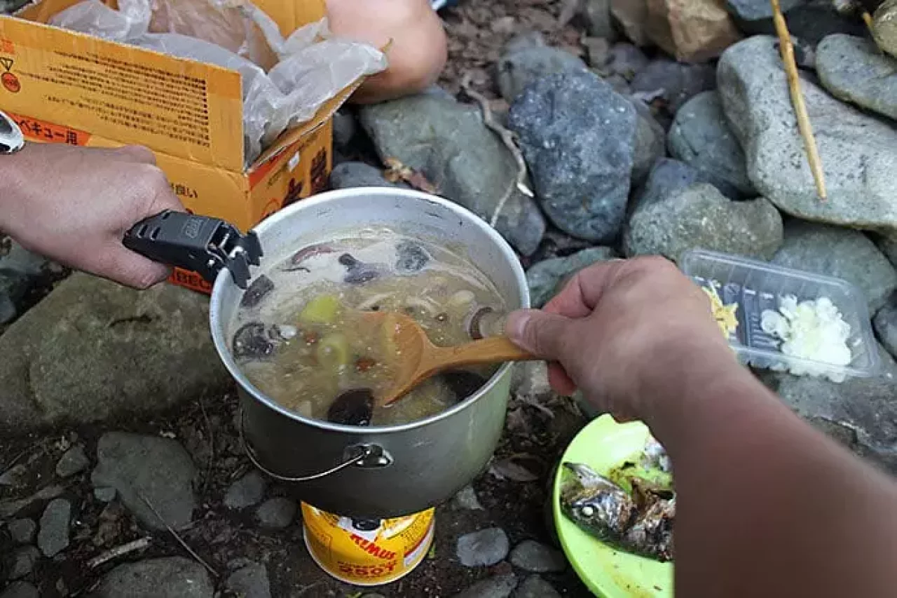 ごはんも美味しく炊き上がり味噌汁