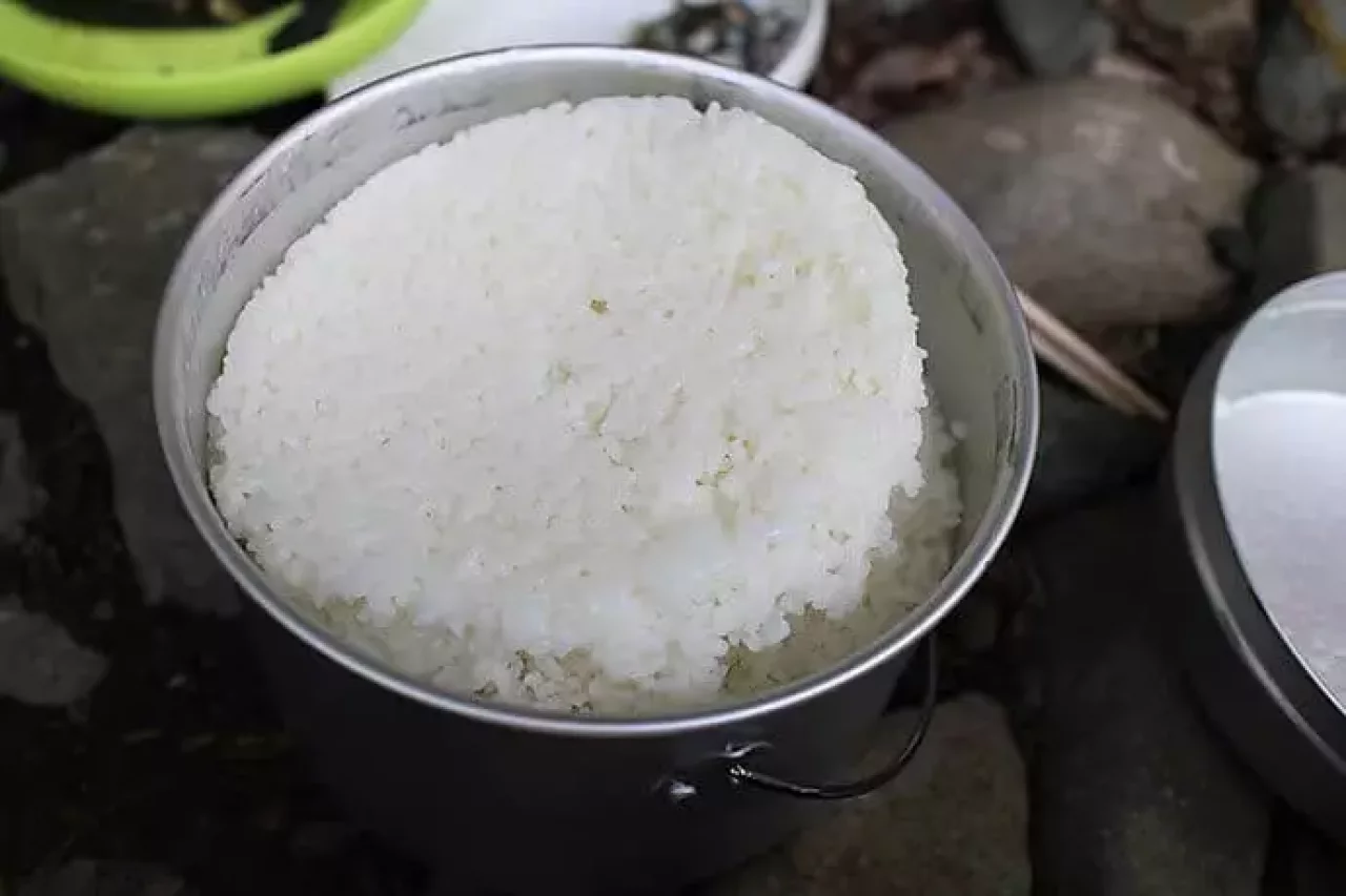 ごはんも美味しく炊き上がり味噌汁