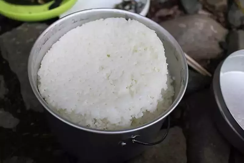 ごはんも美味しく炊き上がり味噌汁