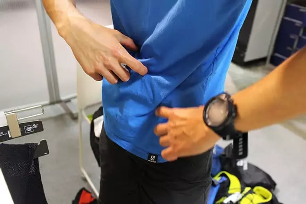 ゴンテックス テーピング