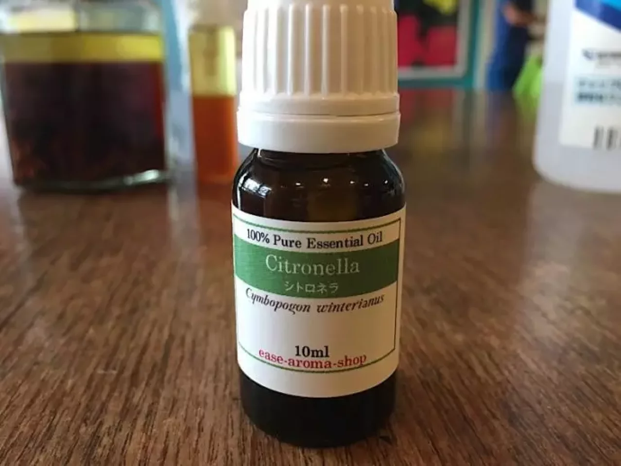 シトロネラオイルで虫よけ効果アップ
