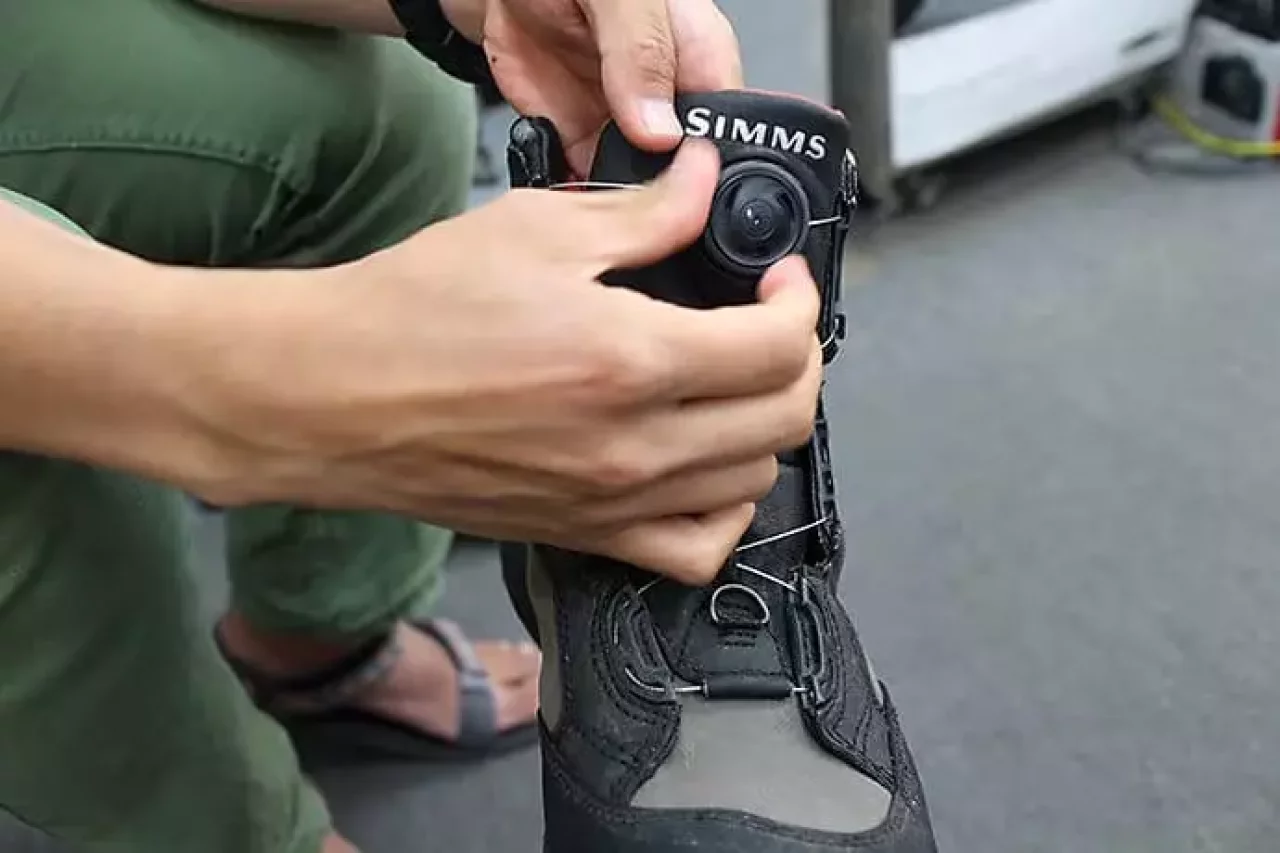 シムスのウエーディングブーツ