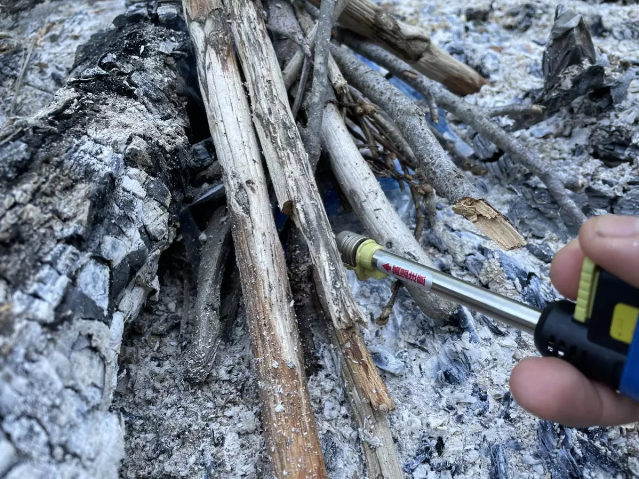 無段階に伸びるから点火が楽