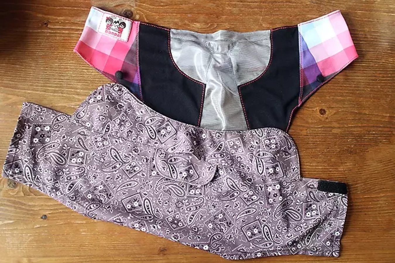 2種類のフェイスマスク 日焼け、防寒、凍傷防止