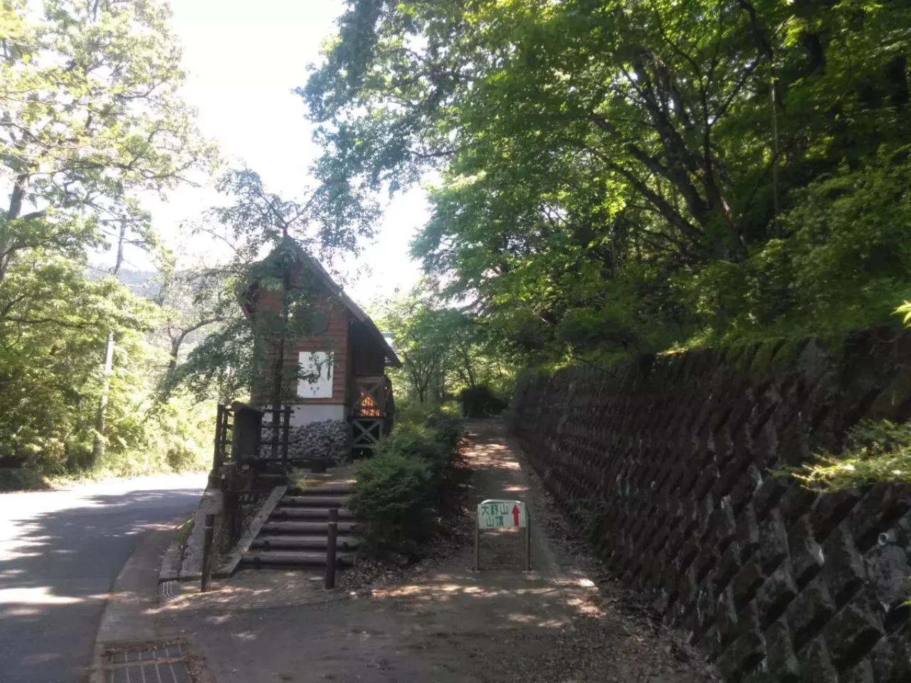 丹沢 大野山 ハイキング 休憩ポイント