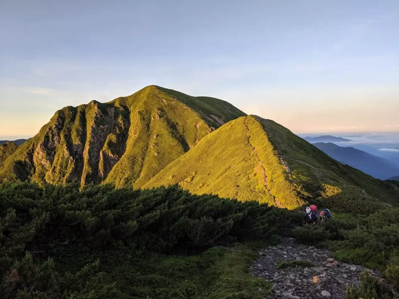 小兎岳からの景色