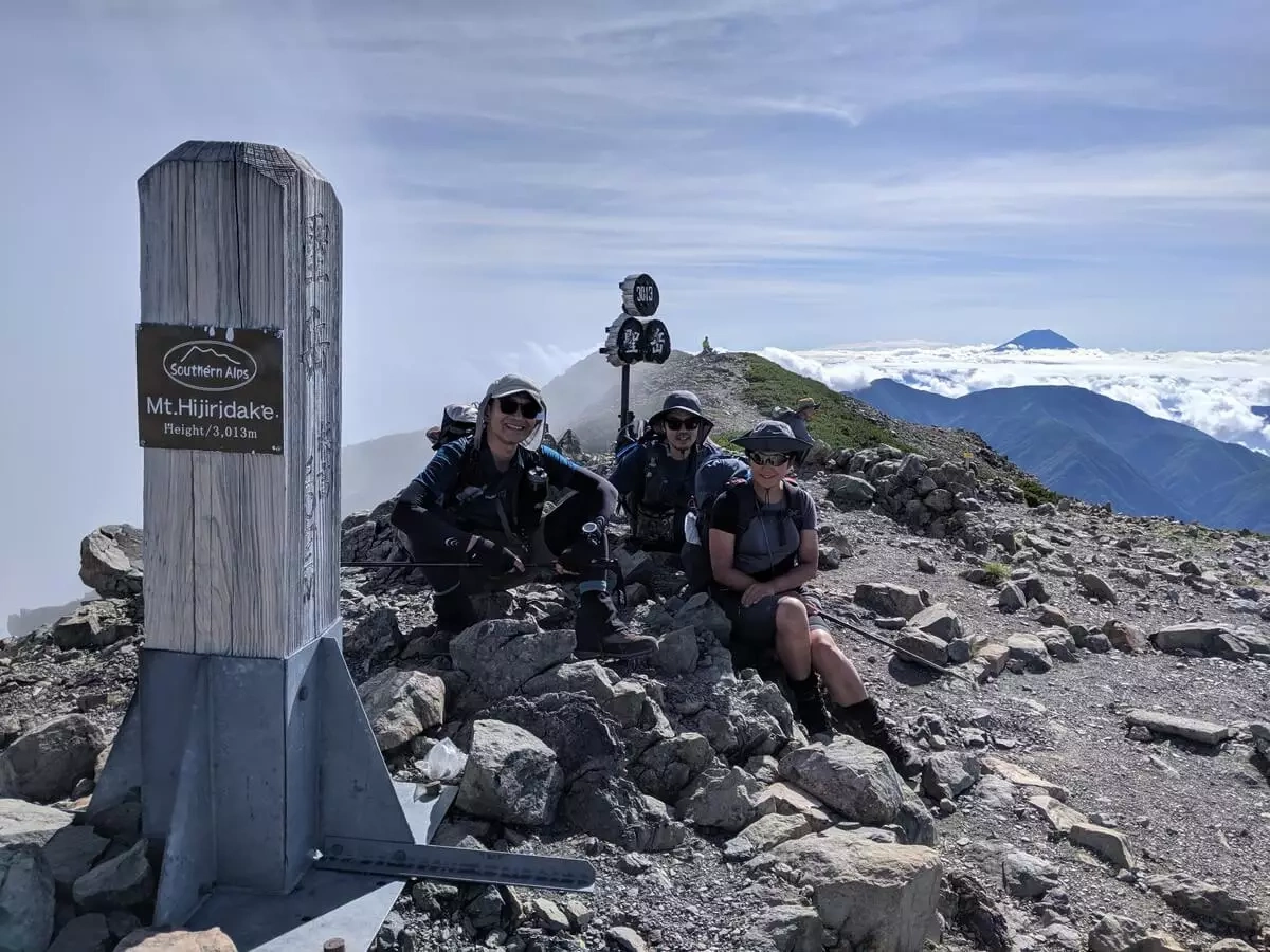南アルプス大縦走 3日目「百間洞山の家~茶臼小屋」