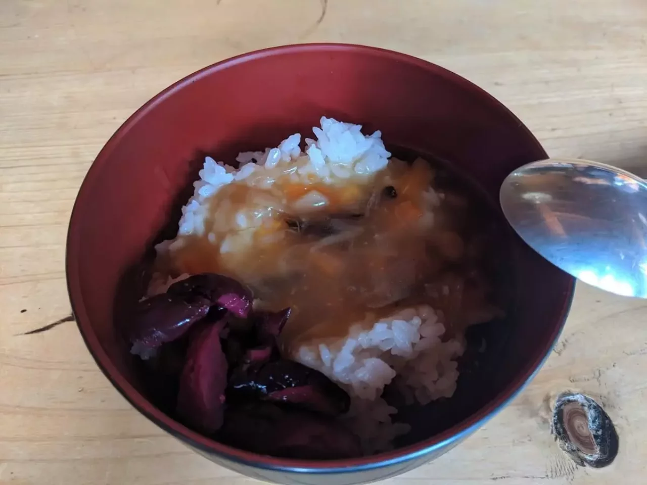 聖平小屋のランチ