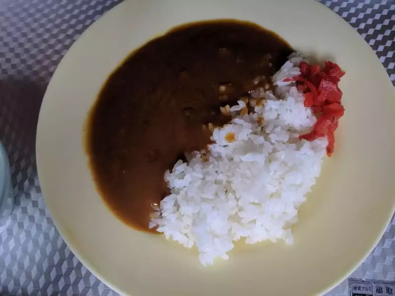 聖平小屋のランチ