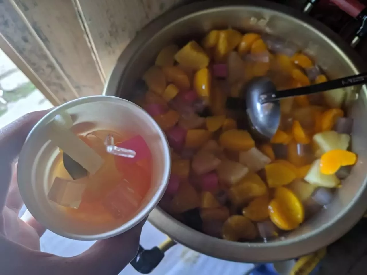 聖平小屋のランチ