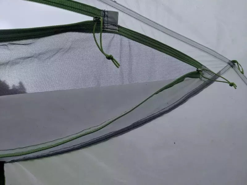 山岳用テントNEMO TANI1Pのベンチレーション