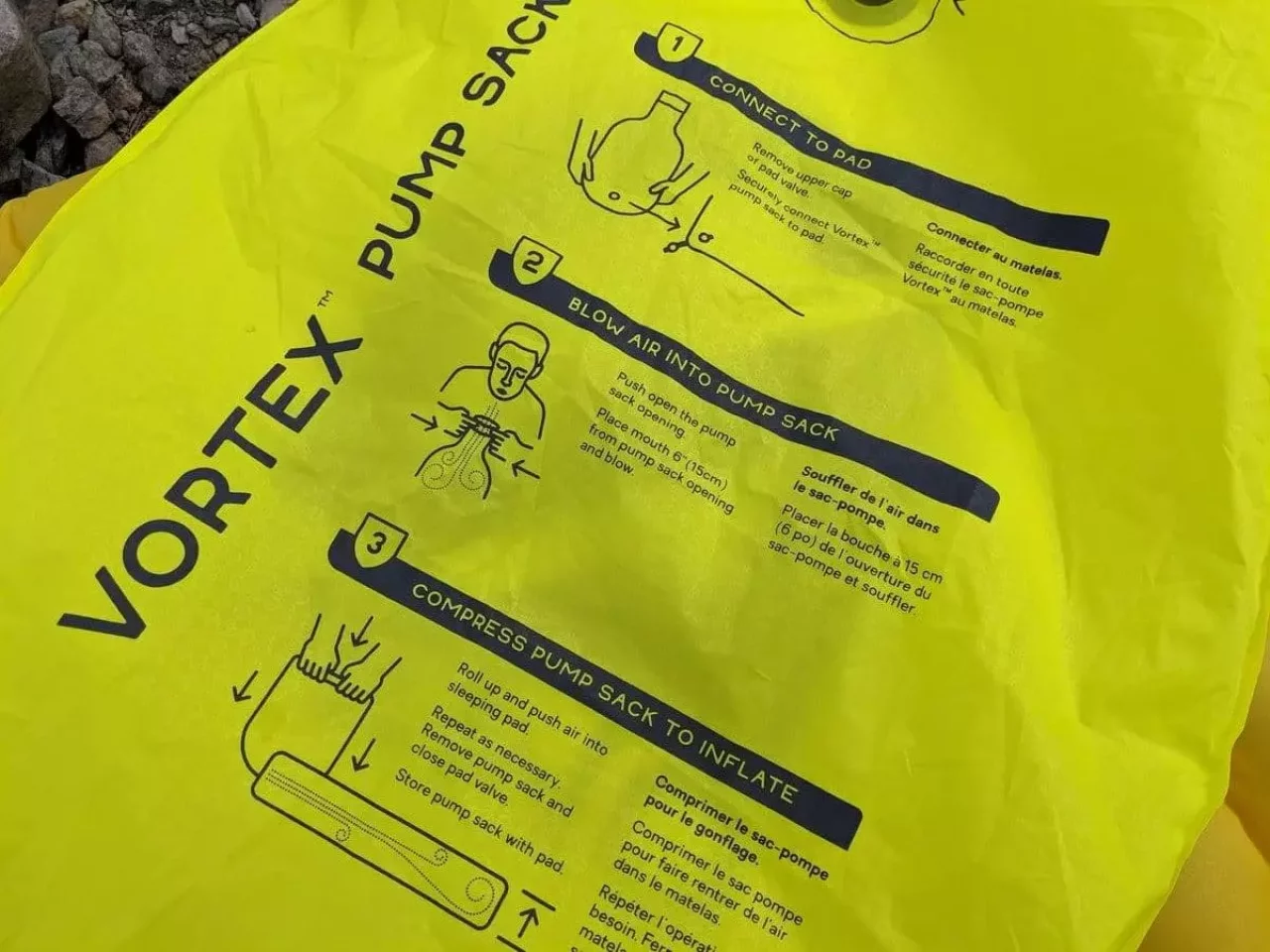 NEMOテントマット テンサーのポンプサック