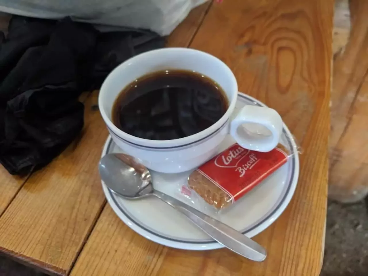 光岳でブレンドコーヒー