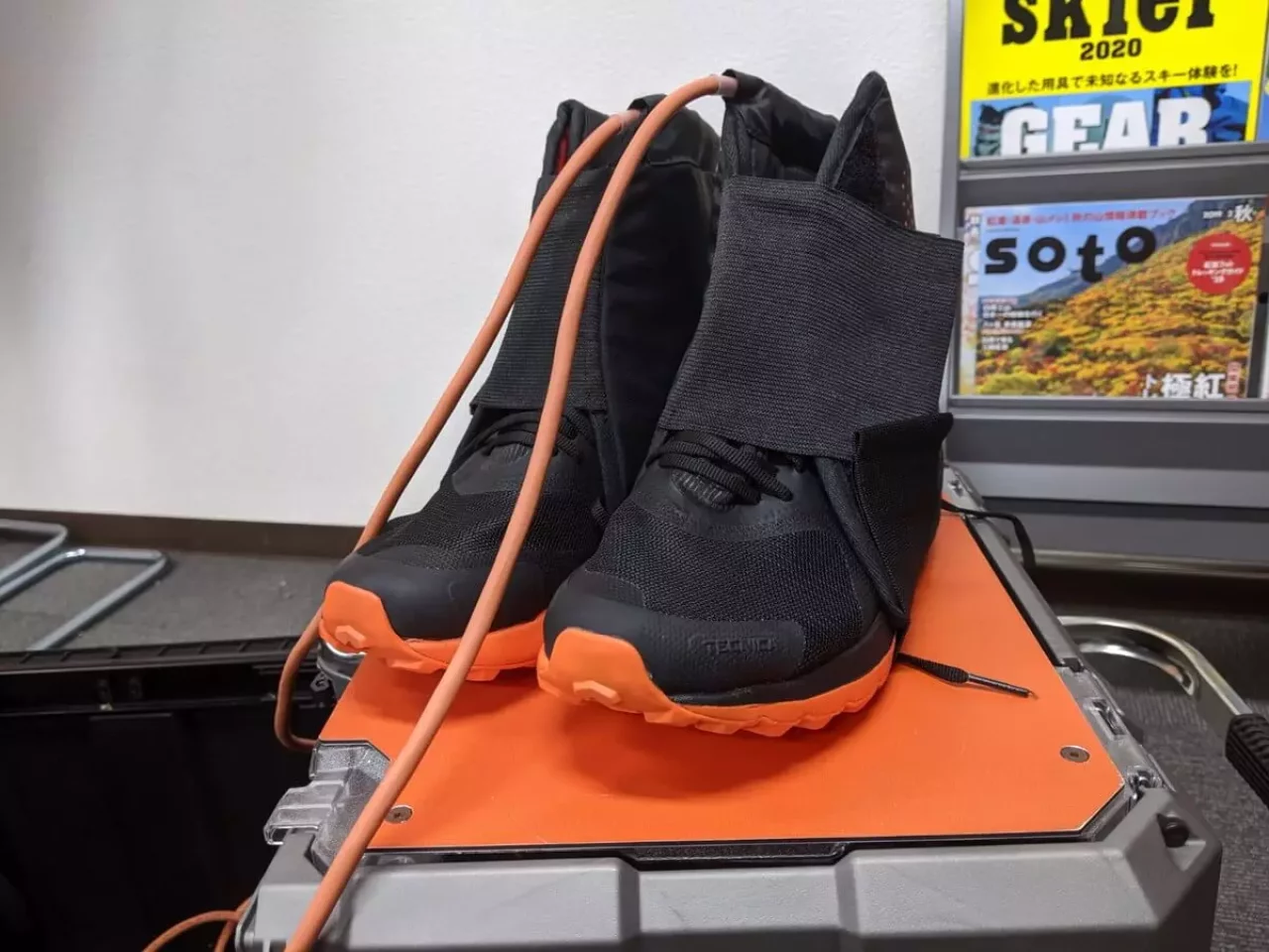 熱成型ができるトレイルランニングシューズ