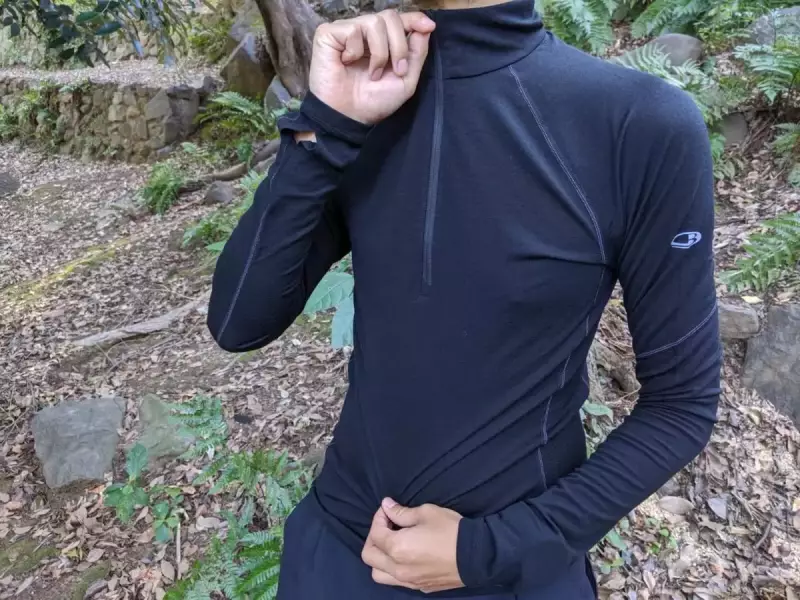 アイスブレーカー150ZONEハーフジップの良さ