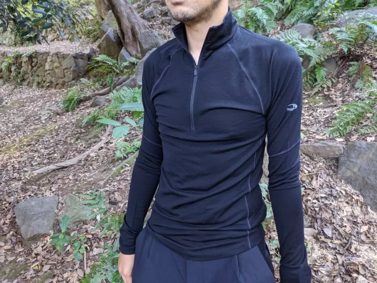 アイスブレーカー150ZONEハーフジップの良さ