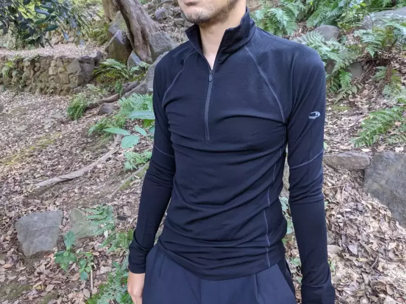 アイスブレーカー150ZONEハーフジップの良さ