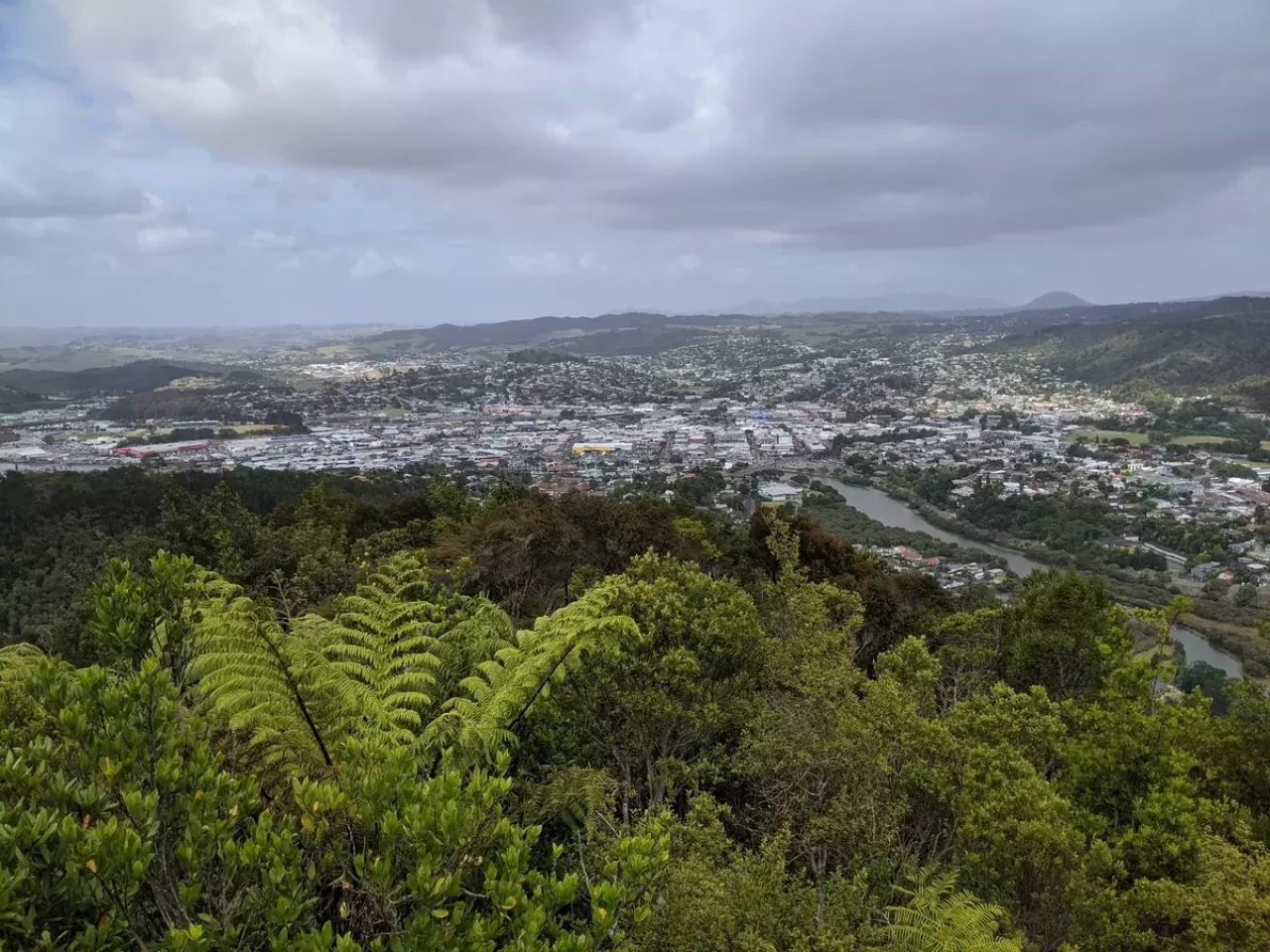 パリハカの丘の頂上