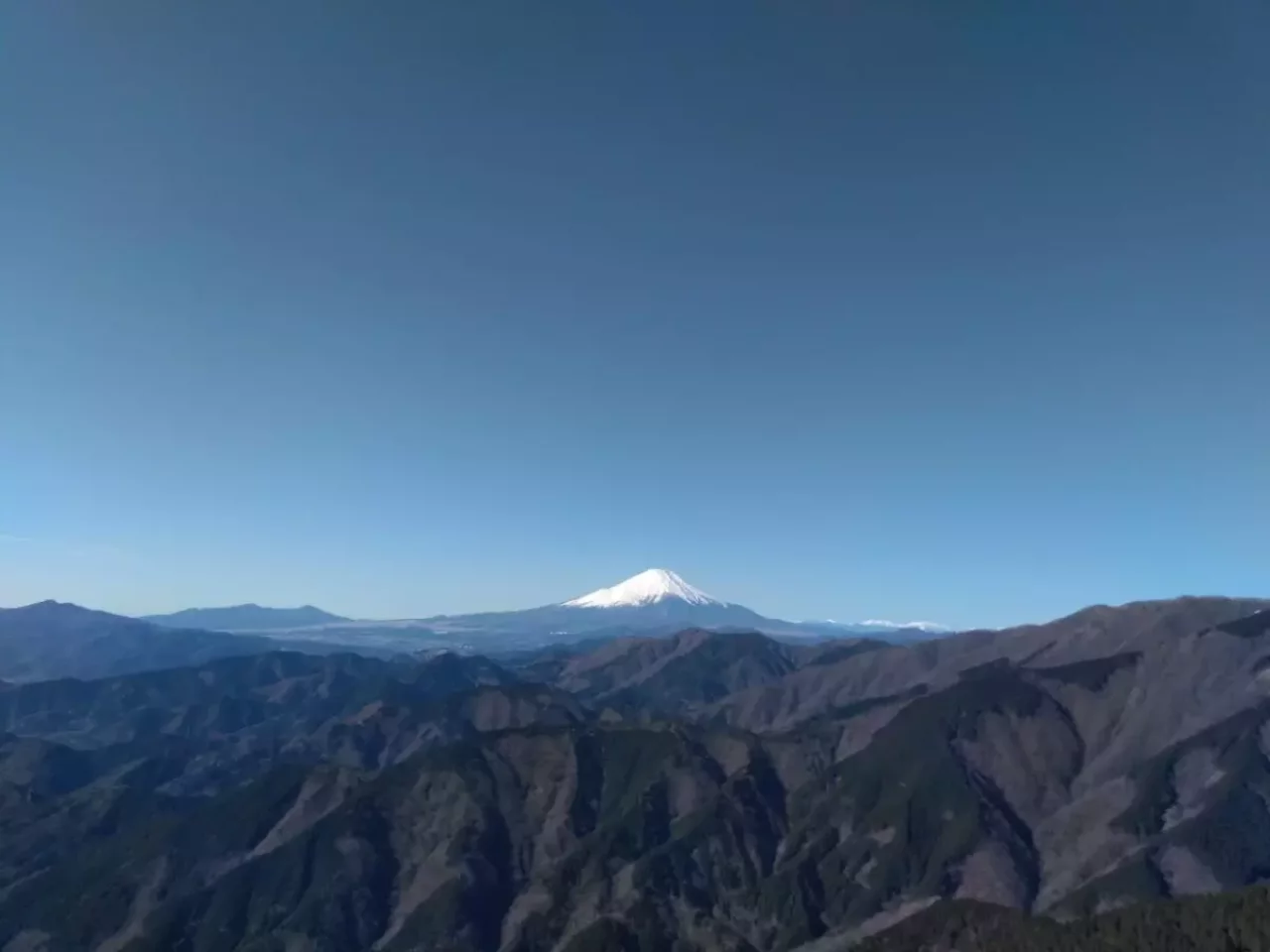 丹沢 三ノ塔 眺望