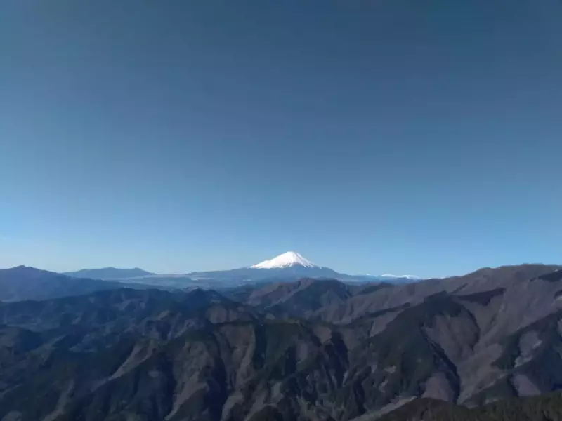 丹沢 三ノ塔 眺望
