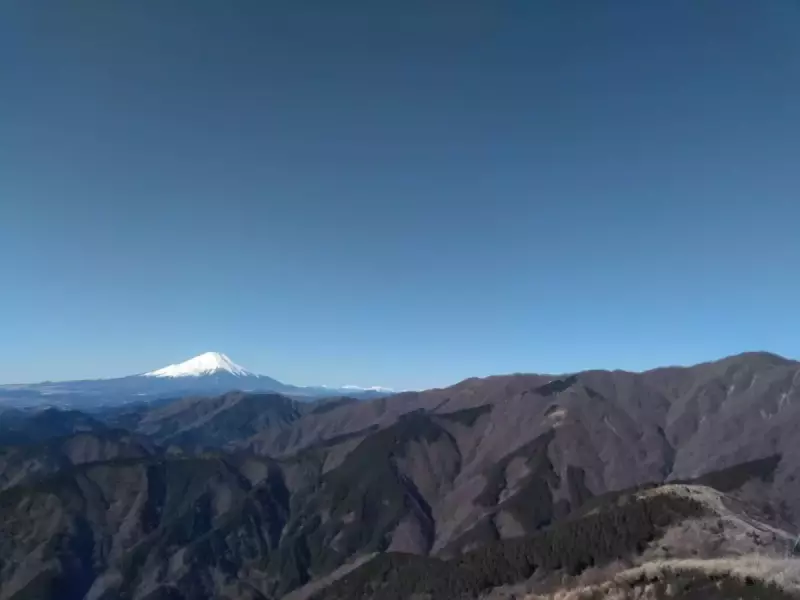 低山 おすすめ 塔ノ岳 三ノ塔山頂