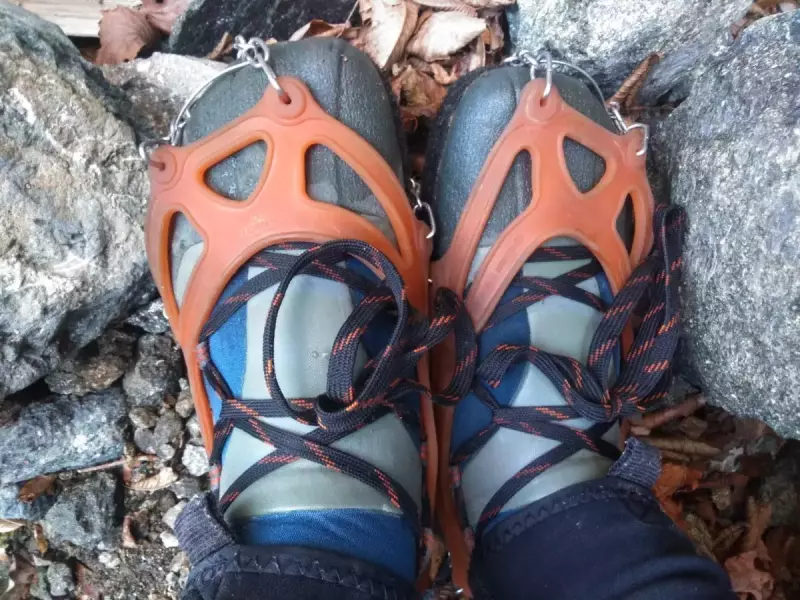 沢登りの魅力 チェーンスパイク