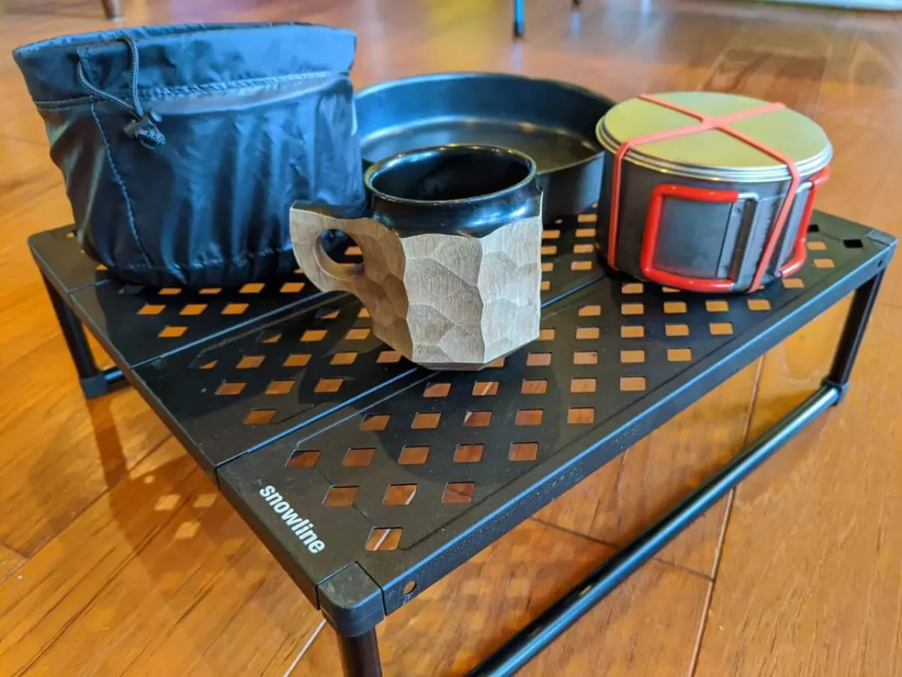 軽量テーブル snowlineキューブグラウンドテーブル